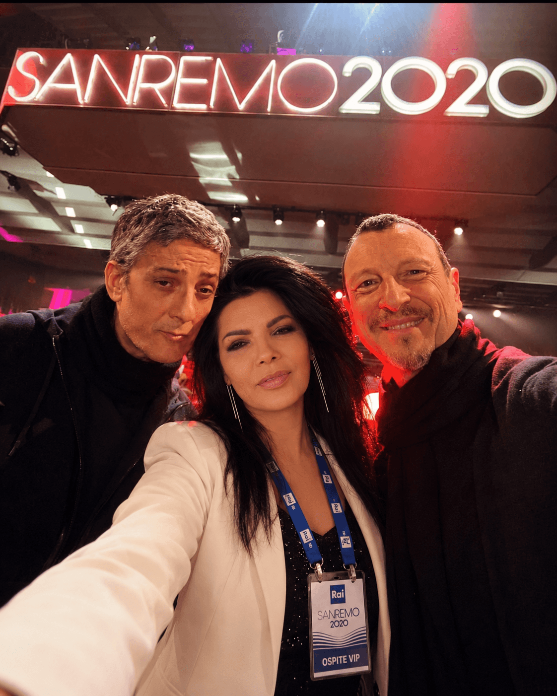 Aura Anghel cu acreditare RAI la Festivalul Sanremo 2020