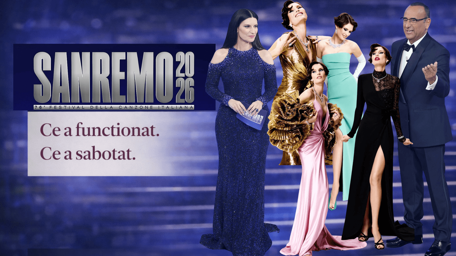 Scenă Sanremo 2026: analiză de imagine și identitate vizuală